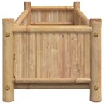 vidaXL Jardinière 100x30x25 cm bambou