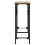 vidaXL Table console chêne artisanal 140 x 29 x 75 cm