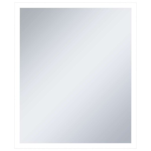 vidaXL Miroir mural à LED pour salle de bains 50x60 cm