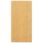 vidaXL Dessus de table 50x100x4 cm bambou