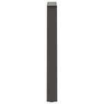 vidaXL Pieds de table à manger en V 2 pièces Anthracite 60 x (72-73 3) cm Acier