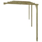 vidaXL Pergola à appentis 2 x 4 x 2 2 m Bois