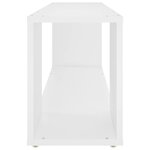 vidaXL Meuble TV Blanc 100x24x32 cm Bois d'ingénierie