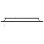 Auvent Anthracite 4 × 3 m Métal
