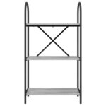 vidaXL Étagère Sonoma gris 60 x 30 x 109 cm Bois d'ingénierie