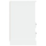 vidaXL Tables de chevet 2 Pièces blanc 43x36x60 cm