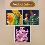 Mould King 24113 - Mini fleurs en pot