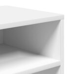 vidaXL Bibliothèque blanc 66x31x80 cm bois d'ingénierie