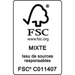 Etui de 360 étiquettes Mon Timbre en Ligne - Jet d'encre - 63,5 x 33,9mm AVERY