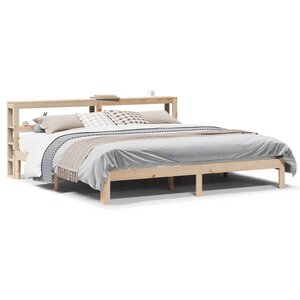 vidaXL Cadre de lit avec tête de lit sans matelas 180x200 cm
