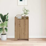 vidaXL Buffet Chêne artisanal 45 x 35 x 75 cm