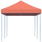 vidaXL Tente réception pliable escamotable terre cuite 580x292x315 cm