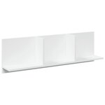 vidaXL Armoire murale 100x16 5x30 cm blanc bois d'ingénierie