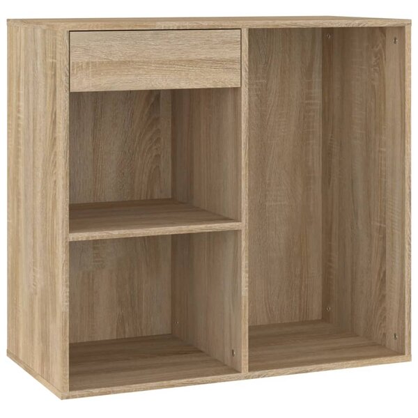 vidaXL Armoire cosmétique Chêne sonoma 80x40x75 cm Bois d'ingénierie