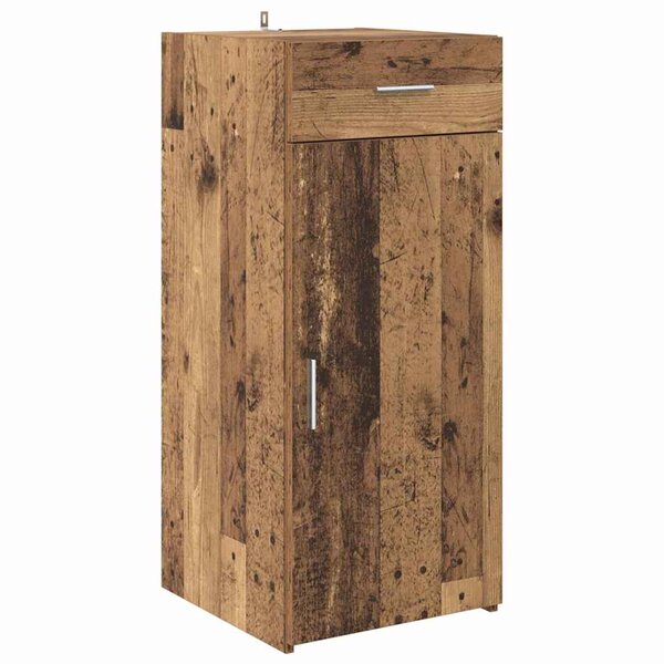 vidaXL Buffet Chêne artisanal 42 5 x 40 x 93 cm Bois d'ingénierie