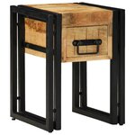 vidaXL Table d'appoint 30 x 30 x 40 cm Bois de mangue massif