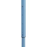 vidaXL Tente de réception pliable professionnelle 3x4 m Acier Bleu