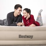 Bestway Lit pneumatique Fortech avec pompe AC intégrée Queen
