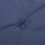 vidaXL Coussin de banc de jardin bleu marine 100x50x4 cm tissu oxford
