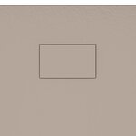 vidaXL Receveur de douche SMC Marron 90x80 cm