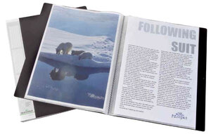 Protège-documents DURALOOK  A4  Noir avec 10 pochettes DURABLE