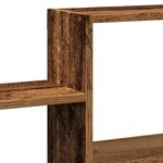 vidaXL Étagère murale vieux bois 96x18x60 cm bois d'ingénierie