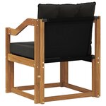 vidaXL 2 Pièce Canapé d’extérieur Bois d'Acacia Massif Naturel