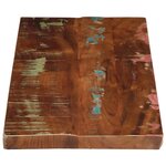 vidaXL Dessus de table 90x30x3 8 cm rectangulaire bois massif récupéré