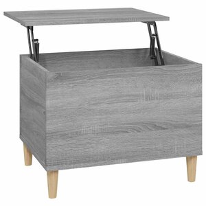 vidaXL Table basse Sonoma gris 60x44 5x45 cm Bois d'ingénierie