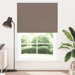 vidaXL Store enrouleur occultant café 160x210cm largeur du tissu