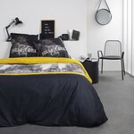 TODAY Alex Parure de lit Coton 2 personnes - 240 x 260 cm - Imprimé Jaune