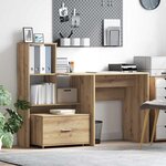 vidaXL Armoire à tiroirs Marron 55 x 45 x 33 5 cm Bois d'ingénierie