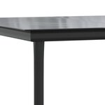 vidaXL Ensemble à manger de jardin et coussins 5 Pièces gris clair rotin