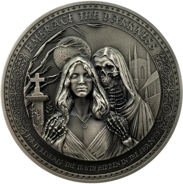 Pièce de monnaie en Argent 2000 Francs g 31.1 (1 oz) Millésime 2025 EMBRACE THE DARKNESS