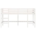vidaXL Lit mezzanine d'enfants sans matelas avec échelle 90x200 cm
