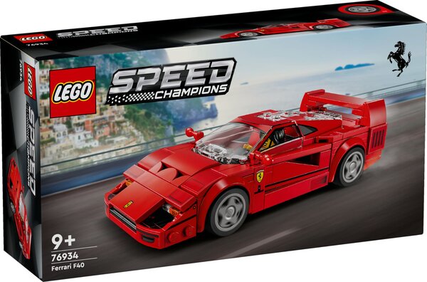 LEGO Speed Champions - Modèle de Supercar Ferrari F40 - 76934 à Construire