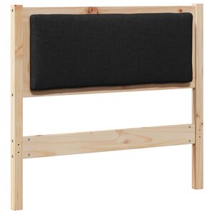 vidaXL Tête de lit Autre Marron 100 cm Bois massif en pin