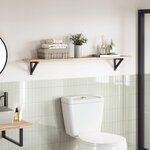 vidaXL Dessus de table 140x20x2 cm rectangulaire bois massif d'acacia