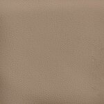 vidaXL Fauteuil cappuccino 60 cm similicuir