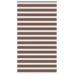 vidaXL Store zèbre marron 125x200cm largeur du tissu 120 9cm polyester