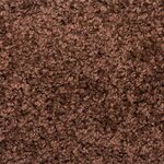 vidaXL Tapis d'escalier 30 pièces 56 x 17 x 3 cm Marron Demi-rond