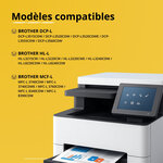 TN248 XL - Pack 4 toners compatibles avec Brother TN-248 XL pour Brother MFC-L8390CDW DCP-L3560CDW DCP-L3520CDWE MFC-L3740CDWE MFC-L3760CDW DCP-L3520CDW