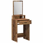 vidaXL Coiffeuse Bois Ancien 50 x 41 x 140 cm Bois d'ingénierie