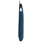 vidaXL Tête de lit suspendue Bleu Velours