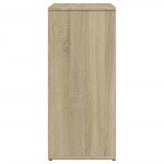 vidaXL Buffet chêne sonoma 60x31x70 cm bois d'ingénierie