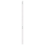 vidaXL Tête de lit Blanc 81x4x100 cm Bois massif de pin