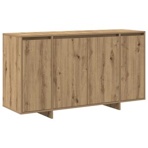 vidaXL Buffet Chêne artisanal 135 x 41 x 75 cm Bois d'ingénierie