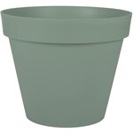 Pot de fleur rond - PLASTIQUE Ø 48 x 39 cm - 43 L - Vert laurier