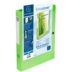 Boite De Classement À Pression Dos 40mm Polypropylène Chromaline 7/10e Krea Cover - Couleurs Assorties - X 5 - Exacompta