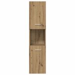 vidaXL Ensemble de meubles salle de bain 4 Pièces bois d'ingénierie